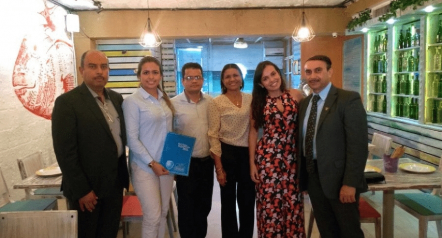 Visita de docentes de la Universidad de Sinaloa, México